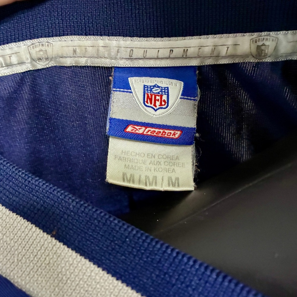 Tom Brady New England Patriots Reebok Blue and White NFL Jersey - Picture 3 of 5